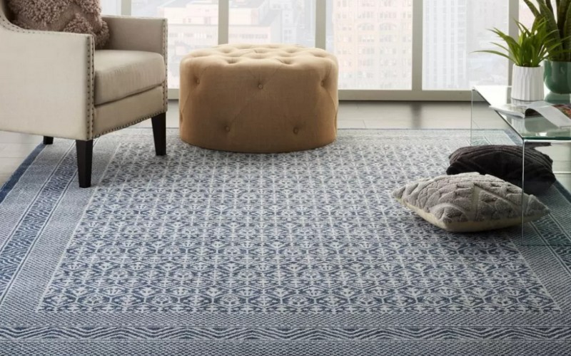 Nourison Royal Moroccan RYM01 Blue Rugs